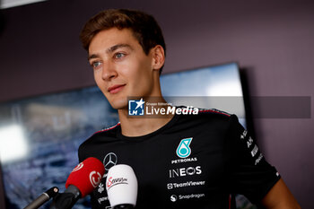 2023-05-25 - RUSSELL George (gbr), Mercedes AMG F1 Team W14, portrait during the Formula 1 Grand Prix de Monaco 2023, 6th round of the 2023 Formula One World Championship from May 26 to 28, 2023 on the Circuit de Monaco, in Monaco - F1 - MONACO GRAND PRIX 2023 - FORMULA 1 - MOTORS