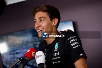 2023-05-25 - RUSSELL George (gbr), Mercedes AMG F1 Team W14, portrait during the Formula 1 Grand Prix de Monaco 2023, 6th round of the 2023 Formula One World Championship from May 26 to 28, 2023 on the Circuit de Monaco, in Monaco - F1 - MONACO GRAND PRIX 2023 - FORMULA 1 - MOTORS