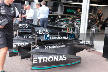 2023-05-25 - Mercedes-AMG Petronas F1 Team Technical detail - 2023 GRAND PRIX DE MONACO - THURSDAY - AMBIENT AND PRESS CONFERENCE - FORMULA 1 - MOTORS