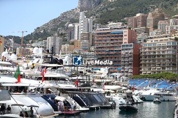 2023-05-25 - Monaco Harbor during F1 Weekend in Monaco - 2023 GRAND PRIX DE MONACO - THURSDAY - AMBIENT AND PRESS CONFERENCE - FORMULA 1 - MOTORS