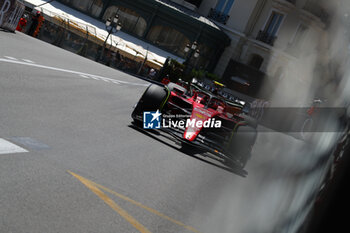 2023-05-26 - Carlos Sainz (SPA) Ferrari F1-23 - 2023 GRAND PRIX DE MONACO - FRIDAY - FREE PRACTICE 1 AND FREE PRACTICE 2 - FORMULA 1 - MOTORS