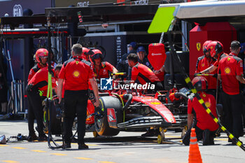 2023-05-27 - Carlos Sainz (SPA) Ferrari F1-23 - 2023 GRAND PRIX DE MONACO - SATURDAY - FREE PRACTICE 3 AND QUALIFY - FORMULA 1 - MOTORS
