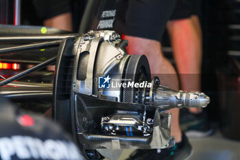 2023-05-27 - Mercedes-AMG Petronas F1 Team Technical detail - 2023 GRAND PRIX DE MONACO - SATURDAY - FREE PRACTICE 3 AND QUALIFY - FORMULA 1 - MOTORS
