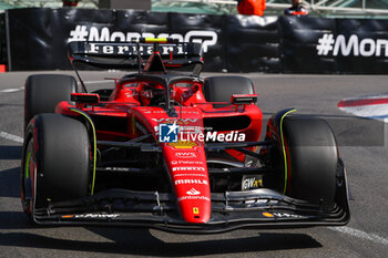 2023-05-27 - Carlos Sainz (SPA) Ferrari F1-23 - 2023 GRAND PRIX DE MONACO - SATURDAY - FREE PRACTICE 3 AND QUALIFY - FORMULA 1 - MOTORS