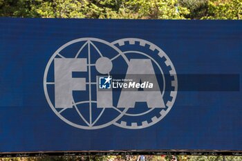 2023-05-27 - FIA LOGO on wallscreen - 2023 GRAND PRIX DE MONACO - SATURDAY - FREE PRACTICE 3 AND QUALIFY - FORMULA 1 - MOTORS