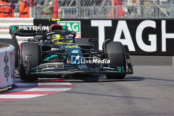 2023-05-27 - Lewis Hamilton (GBR) Mercedes W14 E Performance - 2023 GRAND PRIX DE MONACO - SATURDAY - FREE PRACTICE 3 AND QUALIFY - FORMULA 1 - MOTORS
