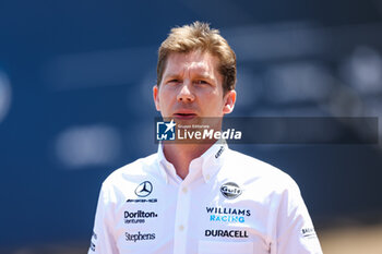 2023-05-26 - VOWLES James, Team Principal of Williams Racing, portrait during the Formula 1 Grand Prix de Monaco 2023, 6th round of the 2023 Formula One World Championship from May 26 to 28, 2023 on the Circuit de Monaco, in Monaco - F1 - MONACO GRAND PRIX 2023 - FORMULA 1 - MOTORS