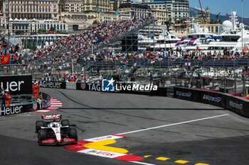 2023-05-26 - 20 MAGNUSSEN Kevin (den), Haas F1 Team VF-23 Ferrari, action during the Formula 1 Grand Prix de Monaco 2023, 6th round of the 2023 Formula One World Championship from May 26 to 28, 2023 on the Circuit de Monaco, in Monaco - F1 - MONACO GRAND PRIX 2023 - FORMULA 1 - MOTORS