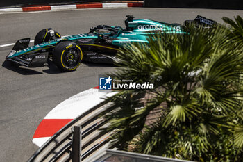 2023-05-26 - 18 STROLL Lance (can), Aston Martin F1 Team AMR23, action during the Formula 1 Grand Prix de Monaco 2023, 6th round of the 2023 Formula One World Championship from May 26 to 28, 2023 on the Circuit de Monaco, in Monaco - F1 - MONACO GRAND PRIX 2023 - FORMULA 1 - MOTORS