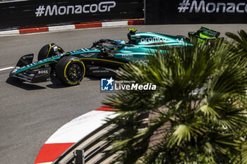 2023-05-26 - 14 ALONSO Fernando (spa), Aston Martin F1 Team AMR23, action during the Formula 1 Grand Prix de Monaco 2023, 6th round of the 2023 Formula One World Championship from May 26 to 28, 2023 on the Circuit de Monaco, in Monaco - F1 - MONACO GRAND PRIX 2023 - FORMULA 1 - MOTORS