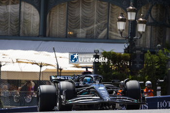 2023-05-26 - 63 RUSSELL George (gbr), Mercedes AMG F1 Team W14, action during the Formula 1 Grand Prix de Monaco 2023, 6th round of the 2023 Formula One World Championship from May 26 to 28, 2023 on the Circuit de Monaco, in Monaco - F1 - MONACO GRAND PRIX 2023 - FORMULA 1 - MOTORS