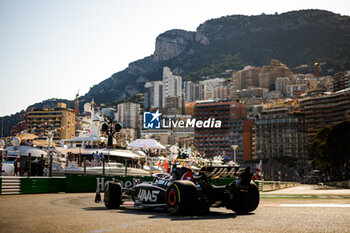 2023-05-26 - 20 MAGNUSSEN Kevin (den), Haas F1 Team VF-23 Ferrari, action during the Formula 1 Grand Prix de Monaco 2023, 6th round of the 2023 Formula One World Championship from May 26 to 28, 2023 on the Circuit de Monaco, in Monaco - F1 - MONACO GRAND PRIX 2023 - FORMULA 1 - MOTORS