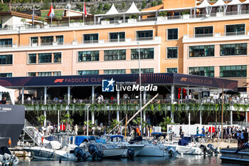 2023-05-26 - The paddock club during the Formula 1 Grand Prix de Monaco 2023, 6th round of the 2023 Formula One World Championship from May 26 to 28, 2023 on the Circuit de Monaco, in Monaco - F1 - MONACO GRAND PRIX 2023 - FORMULA 1 - MOTORS