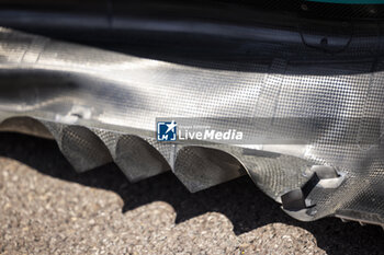 2023-05-26 - Mercedes AMG F1 Team W14, mechanical detail, floor during the Formula 1 Grand Prix de Monaco 2023, 6th round of the 2023 Formula One World Championship from May 26 to 28, 2023 on the Circuit de Monaco, in Monaco - F1 - MONACO GRAND PRIX 2023 - FORMULA 1 - MOTORS