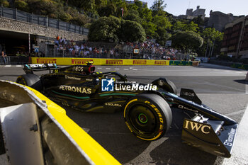 2023-05-26 - 44 HAMILTON Lewis (gbr), Mercedes AMG F1 Team W14, action during the Formula 1 Grand Prix de Monaco 2023, 6th round of the 2023 Formula One World Championship from May 26 to 28, 2023 on the Circuit de Monaco, in Monaco - F1 - MONACO GRAND PRIX 2023 - FORMULA 1 - MOTORS