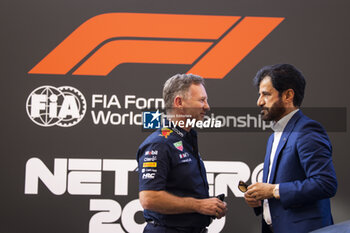2023-05-26 - HORNER Christian (gbr), Team Principal of Red Bull Racing, BEN SULAYEM Mohammed (uae), President of the FIA, portrait during the Formula 1 Grand Prix de Monaco 2023, 6th round of the 2023 Formula One World Championship from May 26 to 28, 2023 on the Circuit de Monaco, in Monaco - F1 - MONACO GRAND PRIX 2023 - FORMULA 1 - MOTORS