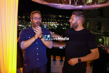 2023-05-26 - FEBREAU Julien (fra), RIGAL Laurent, TV presenters of Canal+, at the 10th anniversary of Canal+ TV channel covering F1, at the Casino de Monaco, during the Formula 1 Grand Prix de Monaco 2023, 6th round of the 2023 Formula One World Championship from May 26 to 28, 2023 on the Circuit de Monaco, in Monaco - 10 ANS DE CANAL+ EN F1 - FORMULA 1 - MOTORS