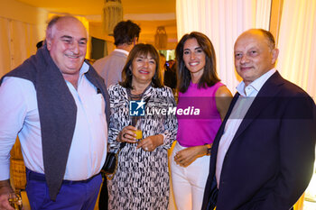 2023-05-26 - Jean-Jacques & Pascale Gasly, LAFFITE Margot (fra), TV presenter of Canal+, and VASSEUR Frédéric (fra), Team Principal & General Manager of the Scuderia Ferrari, portrait, at the 10th anniversary of Canal+ TV channel covering F1, at the Casino de Monaco, during the Formula 1 Grand Prix de Monaco 2023, 6th round of the 2023 Formula One World Championship from May 26 to 28, 2023 on the Circuit de Monaco, in Monaco - 10 ANS DE CANAL+ EN F1 - FORMULA 1 - MOTORS