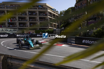 2023-05-27 - 18 STROLL Lance (can), Aston Martin F1 Team AMR23, action during the Formula 1 Grand Prix de Monaco 2023, 6th round of the 2023 Formula One World Championship from May 26 to 28, 2023 on the Circuit de Monaco, in Monaco - F1 - MONACO GRAND PRIX 2023 - FORMULA 1 - MOTORS