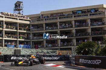 2023-05-27 - 01 VERSTAPPEN Max (nld), Red Bull Racing RB19, action during the Formula 1 Grand Prix de Monaco 2023, 6th round of the 2023 Formula One World Championship from May 26 to 28, 2023 on the Circuit de Monaco, in Monaco - F1 - MONACO GRAND PRIX 2023 - FORMULA 1 - MOTORS