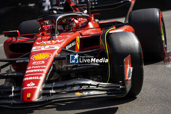 2023-05-27 - 55 SAINZ Carlos (spa), Scuderia Ferrari SF-23, action during the Formula 1 Grand Prix de Monaco 2023, 6th round of the 2023 Formula One World Championship from May 26 to 28, 2023 on the Circuit de Monaco, in Monaco - F1 - MONACO GRAND PRIX 2023 - FORMULA 1 - MOTORS