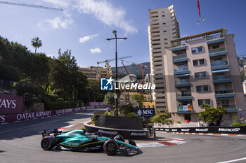 2023-05-27 - 14 ALONSO Fernando (spa), Aston Martin F1 Team AMR23, action during the Formula 1 Grand Prix de Monaco 2023, 6th round of the 2023 Formula One World Championship from May 26 to 28, 2023 on the Circuit de Monaco, in Monaco - F1 - MONACO GRAND PRIX 2023 - FORMULA 1 - MOTORS