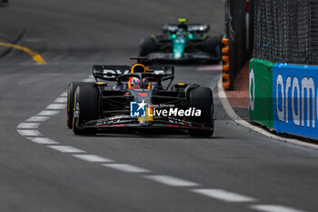 2023-05-28 - 01 VERSTAPPEN Max (nld), Red Bull Racing RB19, 14 ALONSO Fernando (spa), Aston Martin F1 Team AMR23, action during the Formula 1 Grand Prix de Monaco 2023, 6th round of the 2023 Formula One World Championship from May 26 to 28, 2023 on the Circuit de Monaco, in Monaco - F1 - MONACO GRAND PRIX 2023 - RACE - FORMULA 1 - MOTORS