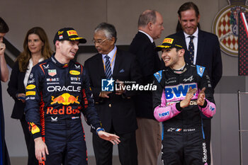 2023-05-28 - VERSTAPPEN Max (ned), Red Bull Racing RB19, OCON Esteban (fra), Alpine F1 Team A523, portrait during the Formula 1 Grand Prix de Monaco 2023, 6th round of the 2023 Formula One World Championship from May 26 to 28, 2023 on the Circuit de Monaco, in Monaco - F1 - MONACO GRAND PRIX 2023 - RACE - FORMULA 1 - MOTORS