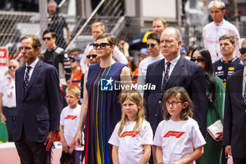 2023-05-28 - HSH Princess Charlene of Monaco, also known as Charlene Lynette Wittstock, HSH Prince Albert II of Monaco, portrait during the Formula 1 Grand Prix de Monaco 2023, 6th round of the 2023 Formula One World Championship from May 26 to 28, 2023 on the Circuit de Monaco, in Monaco - F1 - MONACO GRAND PRIX 2023 - RACE - FORMULA 1 - MOTORS