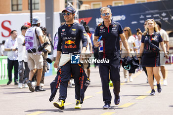 2023-05-28 - PEREZ Sergio (mex), Red Bull Racing RB19, portrait during the Formula 1 Grand Prix de Monaco 2023, 6th round of the 2023 Formula One World Championship from May 26 to 28, 2023 on the Circuit de Monaco, in Monaco - F1 - MONACO GRAND PRIX 2023 - RACE - FORMULA 1 - MOTORS