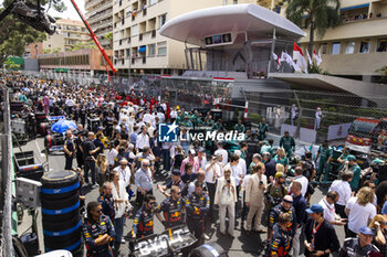 2023-05-28 - Starting grid during the Formula 1 Grand Prix de Monaco 2023, 6th round of the 2023 Formula One World Championship from May 26 to 28, 2023 on the Circuit de Monaco, in Monaco - F1 - MONACO GRAND PRIX 2023 - RACE - FORMULA 1 - MOTORS