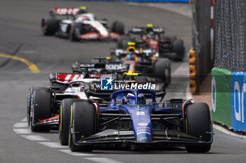 2023-05-28 - 02 SARGEANT Logan (usa), Williams Racing FW45, action during the Formula 1 Grand Prix de Monaco 2023, 6th round of the 2023 Formula One World Championship from May 26 to 28, 2023 on the Circuit de Monaco, in Monaco - F1 - MONACO GRAND PRIX 2023 - RACE - FORMULA 1 - MOTORS