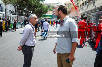 2023-05-28 - Lionel Froissart and Ferret Fred during the Formula 1 Grand Prix de Monaco 2023, 6th round of the 2023 Formula One World Championship from May 26 to 28, 2023 on the Circuit de Monaco, in Monaco - F1 - MONACO GRAND PRIX 2023 - RACE - FORMULA 1 - MOTORS