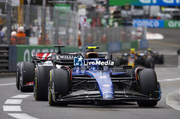 2023-05-28 - 02 SARGEANT Logan (usa), Williams Racing FW45, action during the Formula 1 Grand Prix de Monaco 2023, 6th round of the 2023 Formula One World Championship from May 26 to 28, 2023 on the Circuit de Monaco, in Monaco - F1 - MONACO GRAND PRIX 2023 - RACE - FORMULA 1 - MOTORS