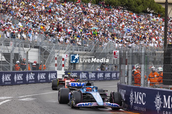 2023-05-28 - 31 OCON Esteban (fra), Alpine F1 Team A523, action during the Formula 1 Grand Prix de Monaco 2023, 6th round of the 2023 Formula One World Championship from May 26 to 28, 2023 on the Circuit de Monaco, in Monaco - F1 - MONACO GRAND PRIX 2023 - RACE - FORMULA 1 - MOTORS