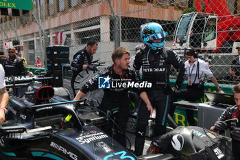 2023-05-28 - RUSSELL George (gbr), Mercedes AMG F1 Team W14, portrait during the Formula 1 Grand Prix de Monaco 2023, 6th round of the 2023 Formula One World Championship from May 26 to 28, 2023 on the Circuit de Monaco, in Monaco - F1 - MONACO GRAND PRIX 2023 - RACE - FORMULA 1 - MOTORS