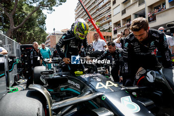 2023-05-28 - 44 HAMILTON Lewis (gbr), Mercedes AMG F1 Team W14, during the Formula 1 Grand Prix de Monaco 2023, 6th round of the 2023 Formula One World Championship from May 26 to 28, 2023 on the Circuit de Monaco, in Monaco - F1 - MONACO GRAND PRIX 2023 - RACE - FORMULA 1 - MOTORS