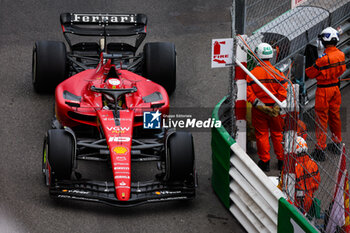 2023-05-28 - 16 LECLERC Charles (mco), Scuderia Ferrari SF-23, action during the Formula 1 Grand Prix de Monaco 2023, 6th round of the 2023 Formula One World Championship from May 26 to 28, 2023 on the Circuit de Monaco, in Monaco - F1 - MONACO GRAND PRIX 2023 - RACE - FORMULA 1 - MOTORS