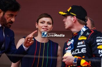 2023-05-28 - HSH Princess Charlene of Monaco, also known as Charlene Lynette Wittstock, portrait during the Formula 1 Grand Prix de Monaco 2023, 6th round of the 2023 Formula One World Championship from May 26 to 28, 2023 on the Circuit de Monaco, in Monaco - F1 - MONACO GRAND PRIX 2023 - RACE - FORMULA 1 - MOTORS