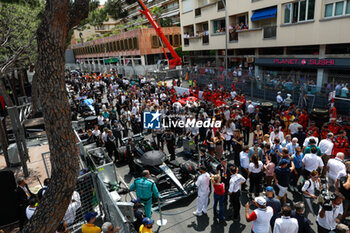 2023-05-28 - The starting grid during the Formula 1 Grand Prix de Monaco 2023, 6th round of the 2023 Formula One World Championship from May 26 to 28, 2023 on the Circuit de Monaco, in Monaco - F1 - MONACO GRAND PRIX 2023 - RACE - FORMULA 1 - MOTORS