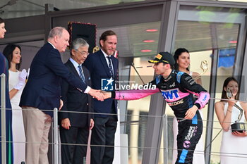 2023-05-28 - HSH Prince Albert II of Monaco, with OCON Esteban (fra), Alpine F1 Team A523, portrait during the Formula 1 Grand Prix de Monaco 2023, 6th round of the 2023 Formula One World Championship from May 26 to 28, 2023 on the Circuit de Monaco, in Monaco - F1 - MONACO GRAND PRIX 2023 - RACE - FORMULA 1 - MOTORS