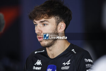 2023-06-01 - GASLY Pierre (fra), Alpine F1 Team A523, portrait during the Formula 1 AWS Gran Premio de Espana 2023, 7th round of the 2023 Formula One World Championship from June 2 to 4, 2023 on the Circuit de Barcelona-Catalunya, in Montmelo, Spain - F1 - SPANISH GRAND PRIX 2023 - FORMULA 1 - MOTORS