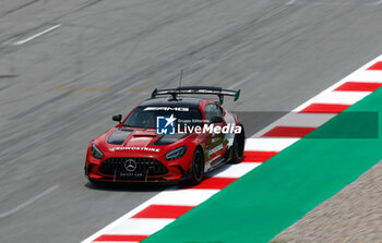 2023-06-01 - Mercedes AMG Safety Car during the Formula 1 AWS Gran Premio de Espana 2023, 7th round of the 2023 Formula One World Championship from June 2 to 4, 2023 on the Circuit de Barcelona-Catalunya, in Montmelo, Spain - F1 - SPANISH GRAND PRIX 2023 - FORMULA 1 - MOTORS