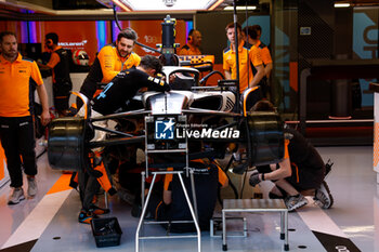 2023-06-02 - NORRIS Lando (gbr), McLaren F1 Team MCL60, portrait during the Formula 1 AWS Gran Premio de Espana 2023, 7th round of the 2023 Formula One World Championship from June 2 to 4, 2023 on the Circuit de Barcelona-Catalunya, in Montmelo, Spain - F1 - SPANISH GRAND PRIX 2023 - FORMULA 1 - MOTORS