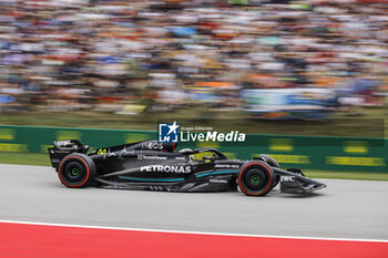 2023-06-03 - 44 HAMILTON Lewis (gbr), Mercedes AMG F1 Team W14, action during the Formula 1 AWS Gran Premio de Espana 2023, 7th round of the 2023 Formula One World Championship from June 2 to 4, 2023 on the Circuit de Barcelona-Catalunya, in Montmelo, Spain - F1 - SPANISH GRAND PRIX 2023 - FORMULA 1 - MOTORS