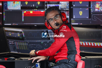 2023-06-03 - MEKIES Laurent (fra), Racing Director of the Scuderia Ferrari, portrait during the Formula 1 AWS Gran Premio de Espana 2023, 7th round of the 2023 Formula One World Championship from June 2 to 4, 2023 on the Circuit de Barcelona-Catalunya, in Montmelo, Spain - F1 - SPANISH GRAND PRIX 2023 - FORMULA 1 - MOTORS