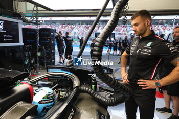 2023-06-03 - RUSSELL George (gbr), Mercedes AMG F1 Team W14, portrait during the Formula 1 AWS Gran Premio de Espana 2023, 7th round of the 2023 Formula One World Championship from June 2 to 4, 2023 on the Circuit de Barcelona-Catalunya, in Montmelo, Spain - F1 - SPANISH GRAND PRIX 2023 - FORMULA 1 - MOTORS