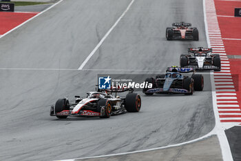 2023-06-04 - 20 MAGNUSSEN Kevin (den), Haas F1 Team VF-23 Ferrari, action 10 GASLY Pierre (fra), Alpine F1 Team A523, action 21 DE VRIES Nyck (ned), Scuderia AlphaTauri AT04, action during the Formula 1 AWS Gran Premio de Espana 2023, 7th round of the 2023 Formula One World Championship from June 2 to 4, 2023 on the Circuit de Barcelona-Catalunya, in Montmelo, Spain - F1 - SPANISH GRAND PRIX 2023 - RACE - FORMULA 1 - MOTORS