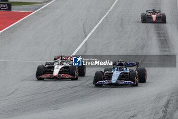 2023-06-04 - 20 MAGNUSSEN Kevin (den), Haas F1 Team VF-23 Ferrari, action 10 GASLY Pierre (fra), Alpine F1 Team A523, action during the Formula 1 AWS Gran Premio de Espana 2023, 7th round of the 2023 Formula One World Championship from June 2 to 4, 2023 on the Circuit de Barcelona-Catalunya, in Montmelo, Spain - F1 - SPANISH GRAND PRIX 2023 - RACE - FORMULA 1 - MOTORS