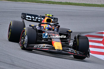 2023-06-02 - 11 PEREZ Sergio (mex), Red Bull Racing RB19, action during the Formula 1 AWS Gran Premio de Espana 2023, 7th round of the 2023 Formula One World Championship from June 2 to 4, 2023 on the Circuit de Barcelona-Catalunya, in Montmelo, Spain - F1 - SPANISH GRAND PRIX 2023 - RACE - FORMULA 1 - MOTORS
